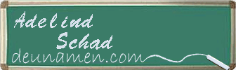Adelind Schad Visitenkarte